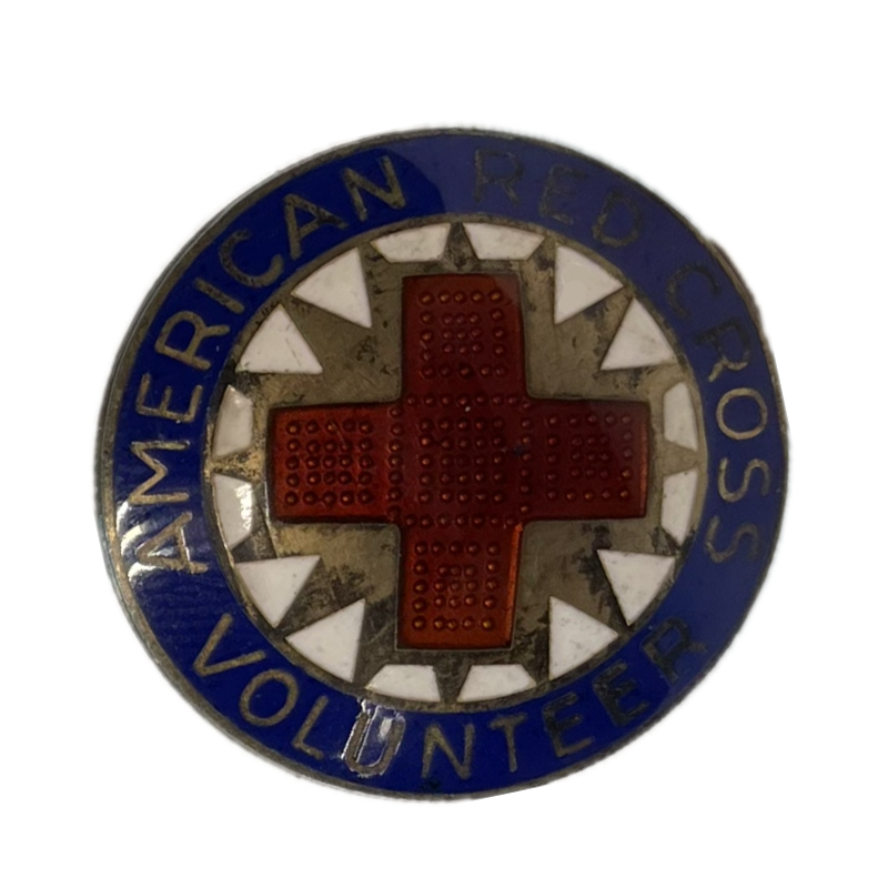 Insigne, American Red Cross Volunteer Insigne, American Red Cross Volunteer