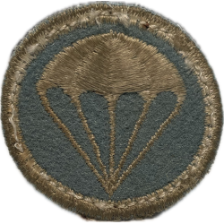 Insigne de calot parachutiste, feutre