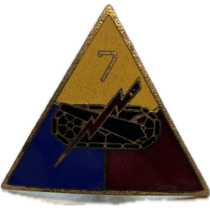 Crest, 7th Armored Division, Metz, Manhay, Saint-Vith Crest, 7th Armored Division, Metz, Manhay, Saint-Vith