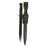 Bayonet, Mauser 98k, 1941, Complete with Matching Scabbard and Leather Frog, 1941