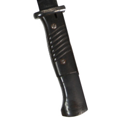 Bayonet, Mauser 98k, 1941, Complete with Matching Scabbard and Leather Frog, 1941