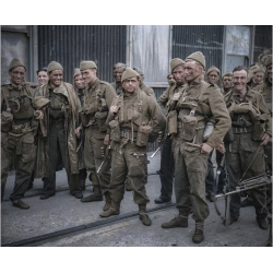 Écharpe-bonnet de commando britannique, 1944