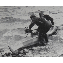 Écharpe-bonnet de commando britannique, 1944