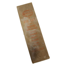 Carton, Fire Extinguisher, Quick Aid Fire Guard, Empty
