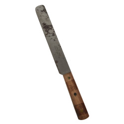 Knife, Bread, US Army, ONTARIO KNIFE, with Leather Sheath, Vietnam War