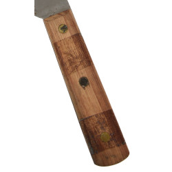 Couteau à pain, US Army, ONTARIO KNIFE, avec étui en cuir, Viêt-Nam