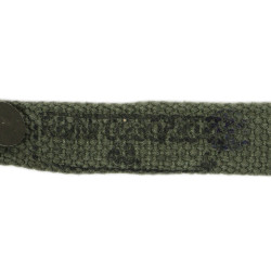 Strap, Canvas, Canister, Gas Mask, German