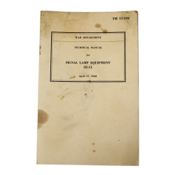 Equipment, Lamp, Signal, SE-11, Complete