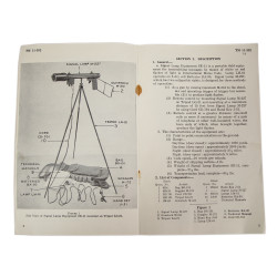 Lampe de signalisation SE-11, complète