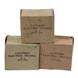Lantern, Electric, Traffic, No. 2, W.B. 3190, British, in Box