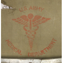 Litter, Folding, Wood, US Army Medical Department, SIMMONS CO. 1943, Item No. 9936200