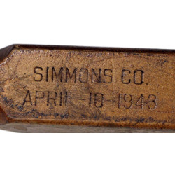 Litter, Folding, Wood, US Army Medical Department, SIMMONS CO. 1943, Item No. 9936200
