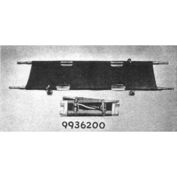 Litter, Folding, Wood, US Army Medical Department, SIMMONS CO. 1943, Item No. 9936200