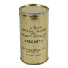 Can, Biscuits, US Navy, Emergency Rations For Life Rafts and Boats, Untouched