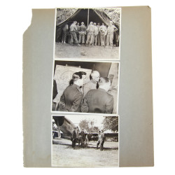 58 Photographs, Lot, US Army, US and Soviet Liaison Officers, Normandy, France, Germany, 1944-1946