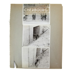 58 Photographs, Lot, US Army, US and Soviet Liaison Officers, Normandy, France, Germany, 1944-1946