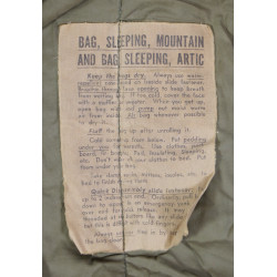 Bag, Sleeping, Mountain, US Army