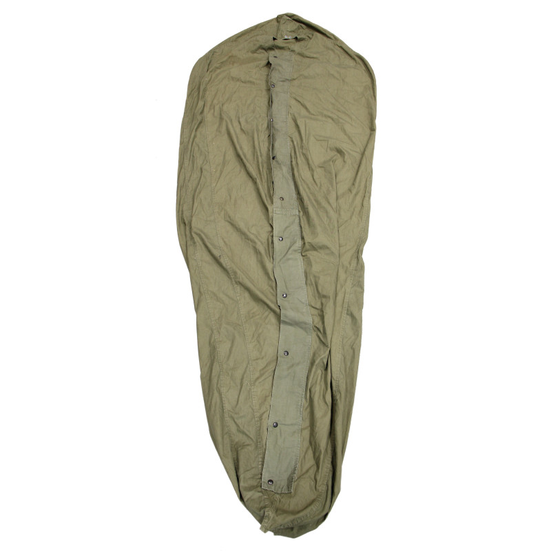 Housse déperlante, sac de couchage, US Army, 1945 Housse déperlante, sac de couchage, US Army, 1945