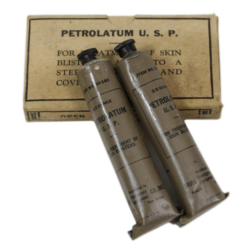 Tubes de vaseline, Brulures, DAVIS EMERGENCY EQUIPMENT CO., INC., Item 9116500, pleins