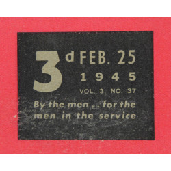 Magazine YANK, 25 février 1945