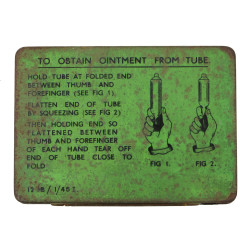 Pommade de décontamination, Anti-Gas Ointment, No. 6