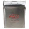 Glacière en métal, Coca-Cola, Inox, Grand modèle
