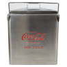 Glacière en métal, Coca-Cola, Inox, Grand modèle