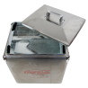 Glacière en métal, Coca-Cola, Inox, Grand modèle