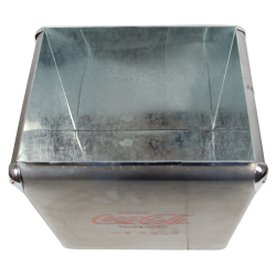 Cooler, Coca-Cola, Metal steel, Inox, Large