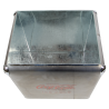 Glacière en métal, Coca-Cola, Inox, Grand modèle