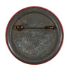 Badge à épingle, MP, Military Police, rouge