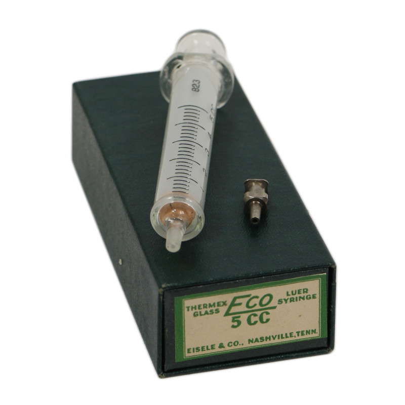 Syringe, Hypodermic, 5 cc, EISELE & CO.