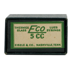 Syringe, Hypodermic, 5 cc, EISELE & CO.
