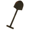 Pelle en T, M-1910, avec étui, W.L. DUMAS MFG. CO. 1943 Pelle en T, M-1910, avec étui, W.L. DUMAS MFG. CO. 1943