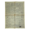 Journal belge, La Libre Belgique, 11 novembre 1944