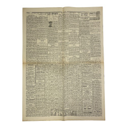Newspaper, Belgian, Le Soir, July 26, 1944