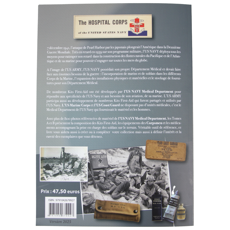 Les First-Aid kits WW2 de l'US Navy, Marine Corps et de l'US Coast