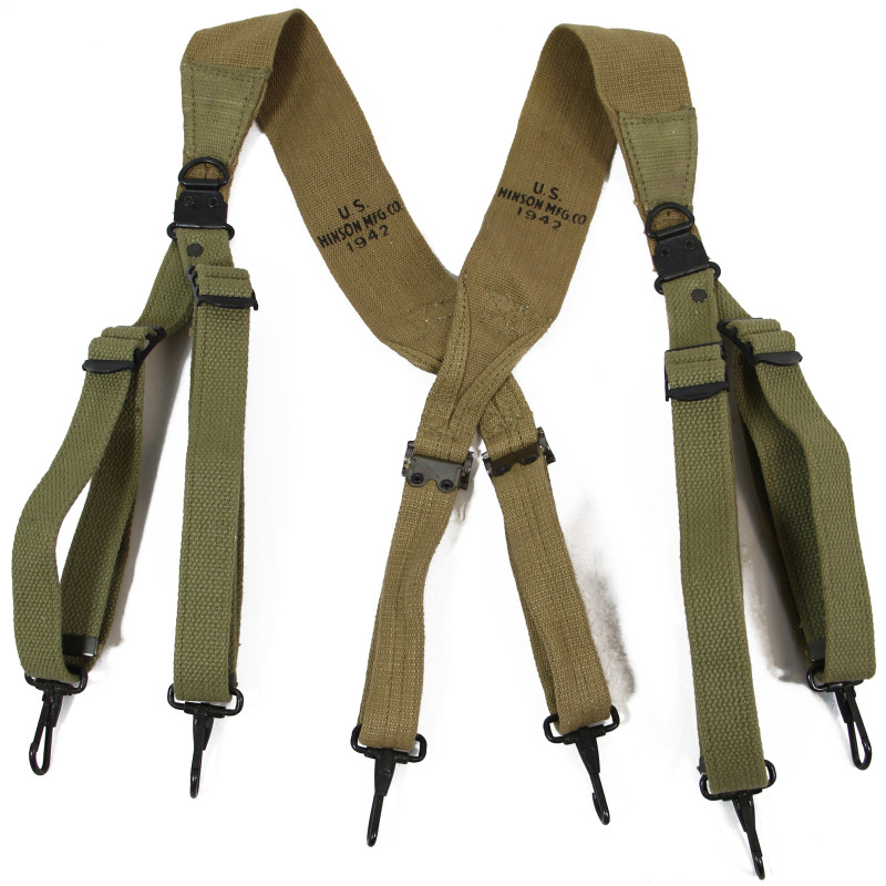 Brêlage M-1936, HINSON MFG. CO. 1942, bicolore, état neuf