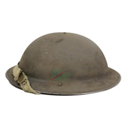 Casque Mk II, britannique, BMB 1940, Durham Light Infantry, Normandie