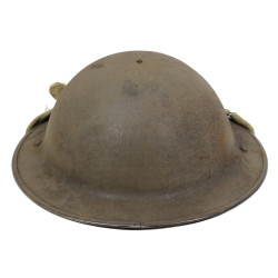 Casque Mk II, britannique, BMB 1940, Durham Light Infantry, Normandie