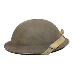 Casque Mk II, britannique, BMB 1940, Durham Light Infantry, Normandie