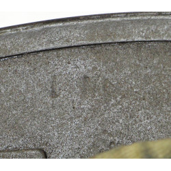 Casque Mk II, britannique, BMB 1940, Durham Light Infantry, Normandie