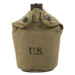 Canteen, US Army, Reinforced, Complete, 1943
