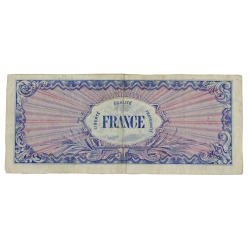 Banknote, Invasion Money, 100 Francs, 1944, 2nd Issue