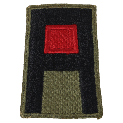 Insigne, First Army, Artillery, dos vert, 1943