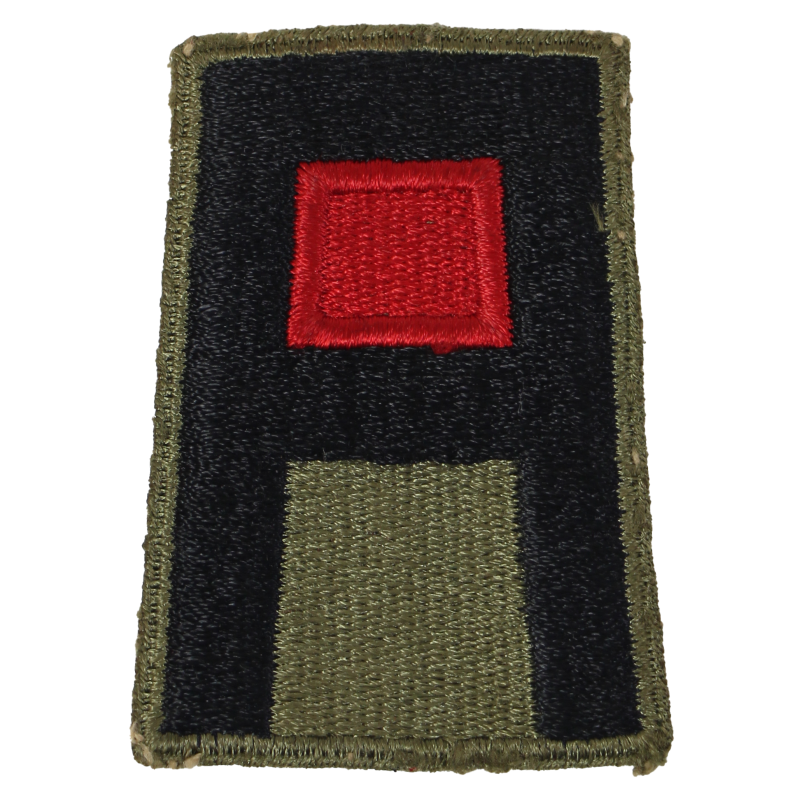 Insigne, First Army, Artillery, dos vert, 1943