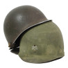 Casque M1, pattes fixes, liner ST. CLAIR RUBBER CO., Technician 4th Grade
