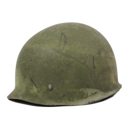 Casque M1, pattes fixes, liner ST. CLAIR RUBBER CO., Technician 4th Grade