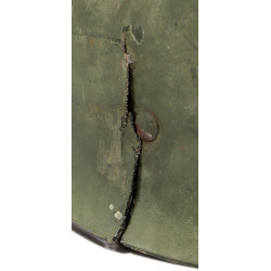 Casque M1, pattes fixes, liner ST. CLAIR RUBBER CO., Technician 4th Grade