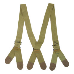 Suspenders, Jump Trousers, M-1942, OD 3